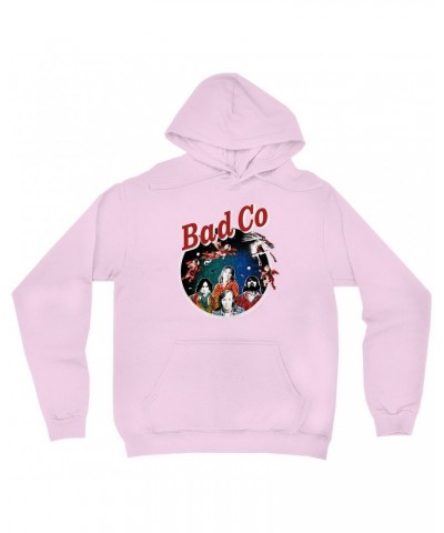 Bad Company Hoodie | Angels Distressed Image Hoodie $19.98 Sweatshirts