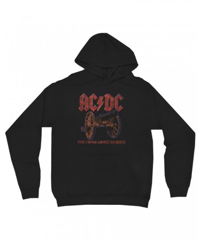 AC/DC Hoodie | For Those About To Rock Cannon Design Hoodie $12.38 Sweatshirts