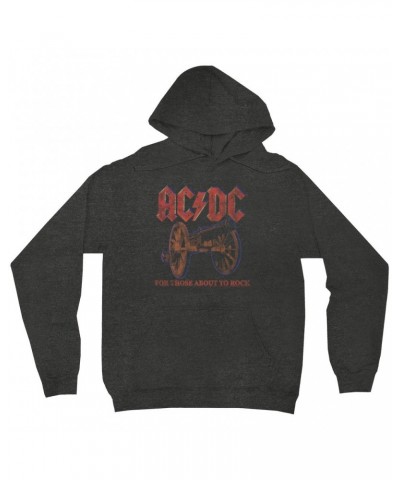 AC/DC Hoodie | For Those About To Rock Cannon Design Hoodie $12.38 Sweatshirts