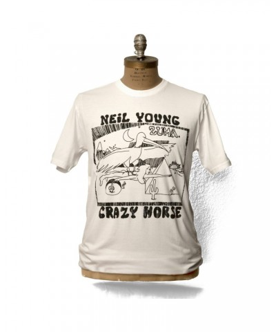 Neil Young Soft Organic Zuma Men’s White T-Shirt $13.65 Shirts