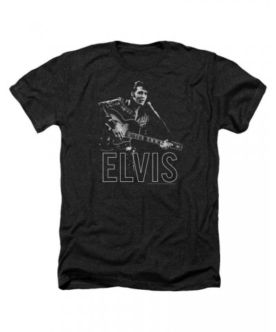 Elvis Presley Tee | GUITAR IN HAND Premium T Shirt $6.29 Shirts