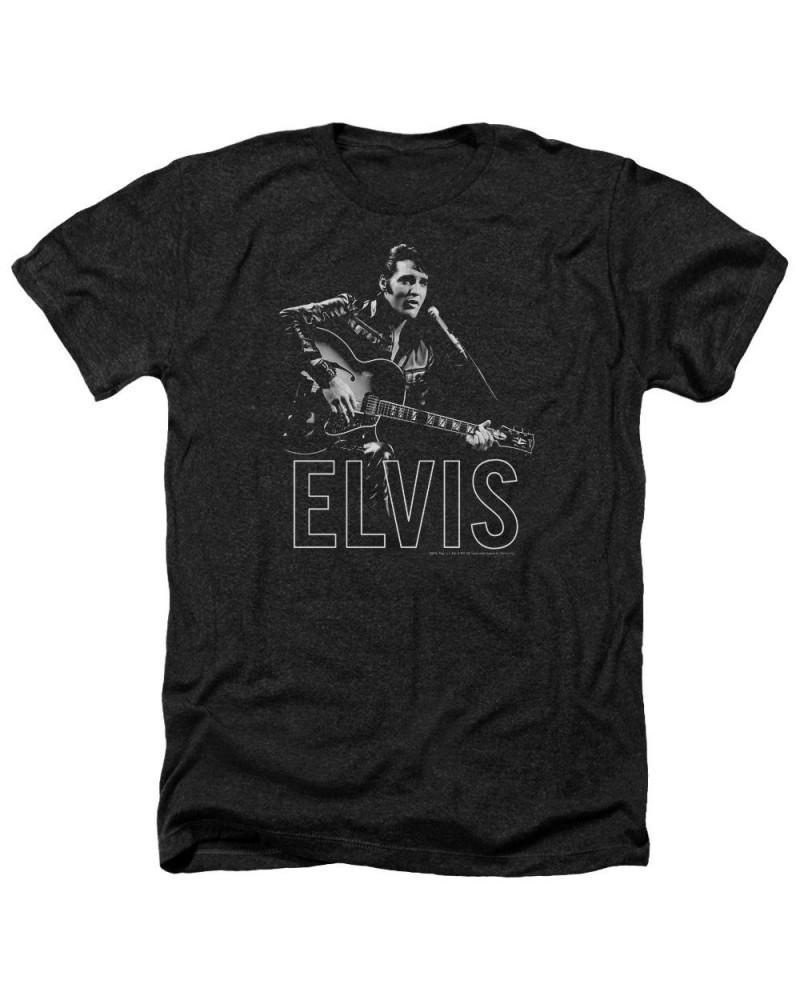 Elvis Presley Tee | GUITAR IN HAND Premium T Shirt $6.29 Shirts