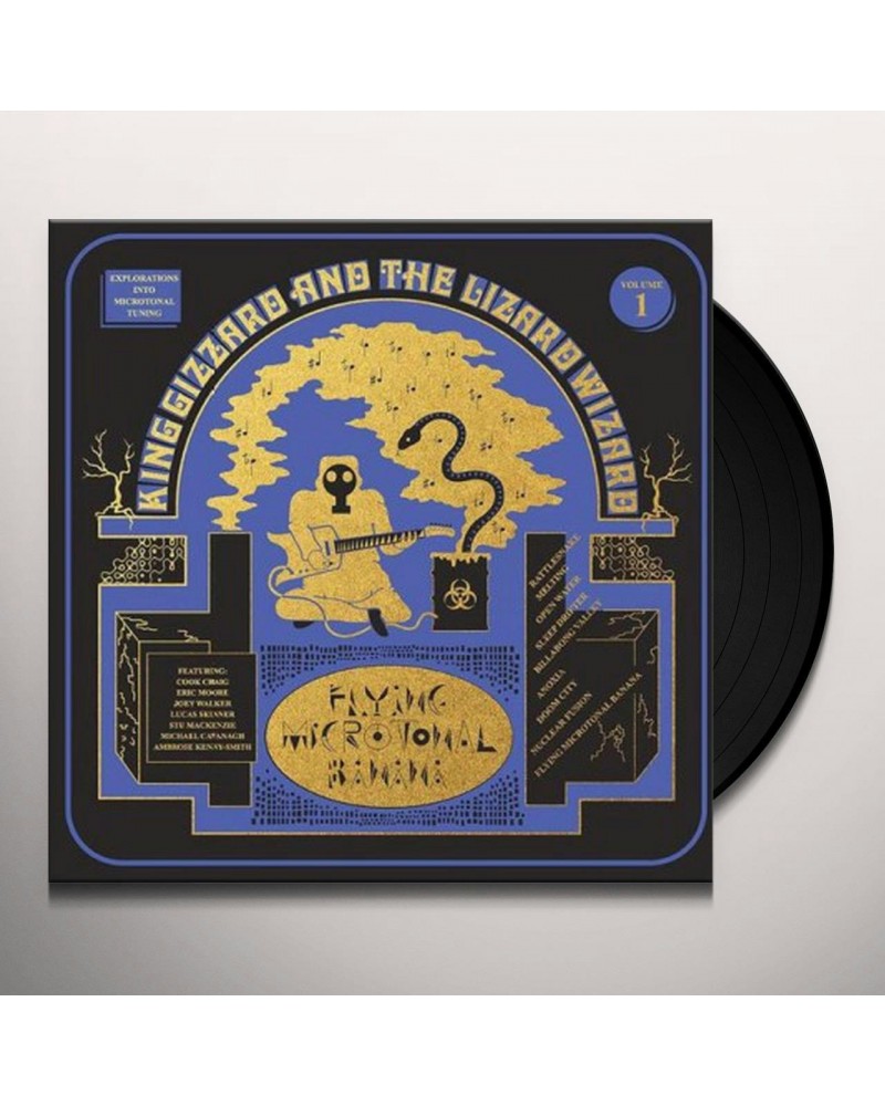 King Gizzard & The Lizard Wizard Flying Microtonal Banana (Highlighter Yellow LP) Vinyl Record $12.88 Vinyl