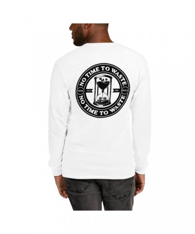 No Time To Waste N.T.T.W Logo Men’s Long Sleeve Shirt $12.89 Shirts