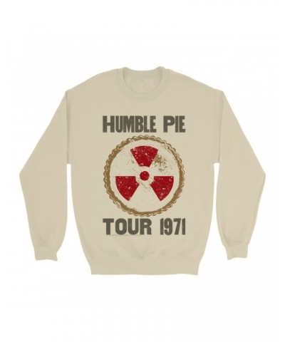 Humble Pie Sweatshirt | Tour 1971 Distressed Sweatshirt $15.73 Sweatshirts