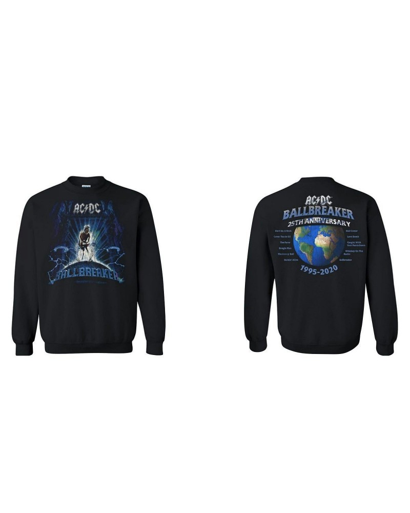 AC/DC Ballbreaker 25th Anniversary Crewneck Sweatshirt $11.75 Sweatshirts