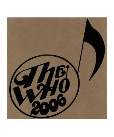 The Who LIVE: VANCOUVER BC 10/08/06 CD $5.12 CD