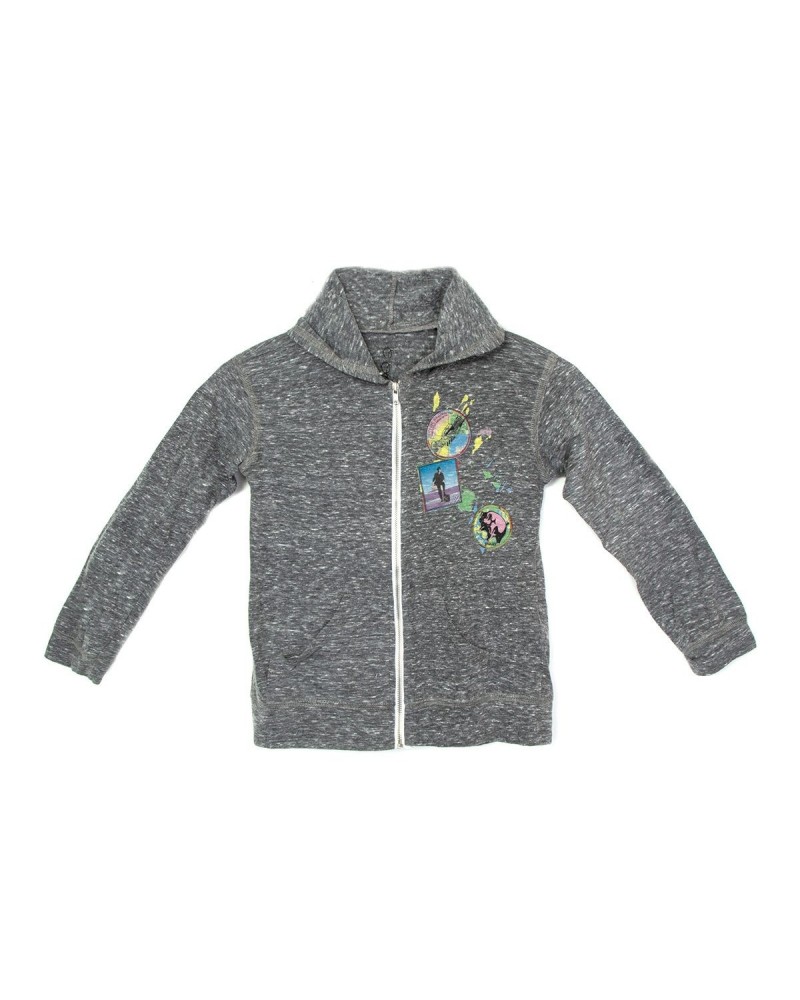 Pink Floyd Kids Album Cover Full Zip Grey Hoodie $5.69 Sweatshirts