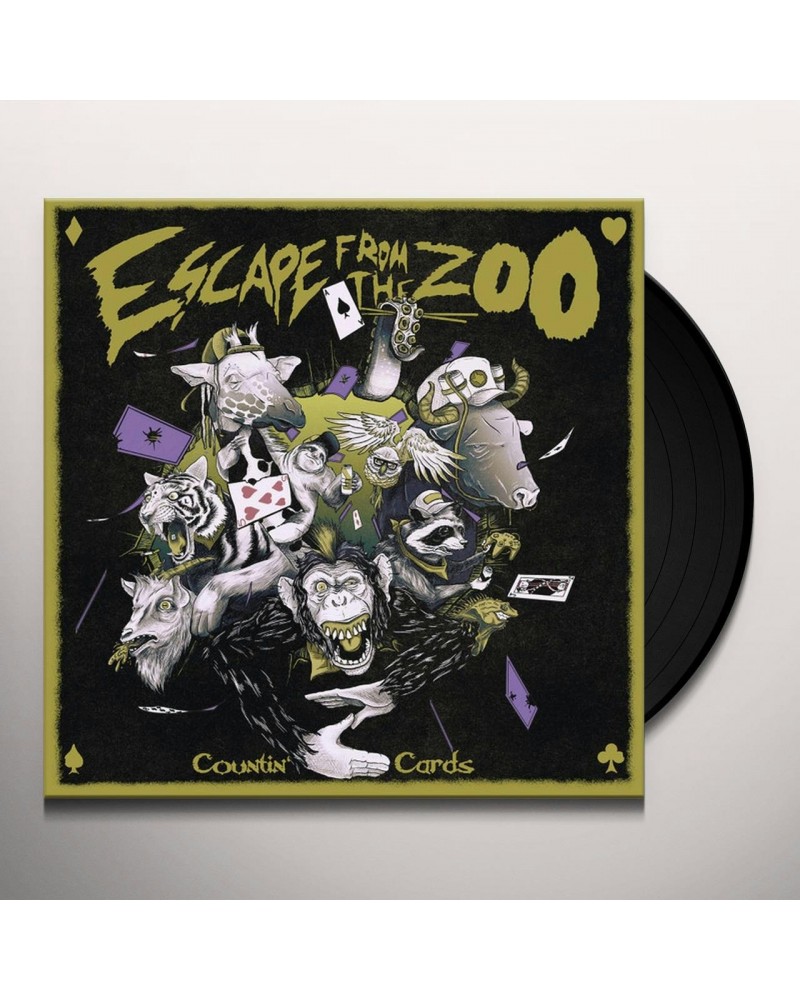 Escape From The Zoo Countin' Cards Vinyl Record $5.27 Vinyl