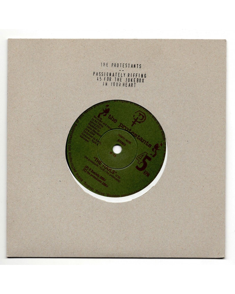 The Protestants ‎– Passionately Riffing 45 For The Jukebox In Your Heart 7" $4.64 Vinyl