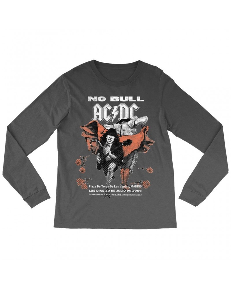 AC/DC Long Sleeve Shirt | No Bull Concert Poster Image Shirt $10.18 Shirts