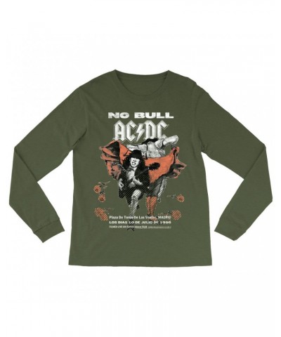 AC/DC Long Sleeve Shirt | No Bull Concert Poster Image Shirt $10.18 Shirts