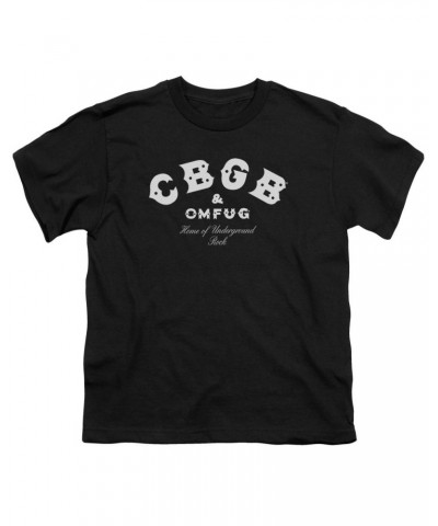 Cbgb Youth Tee | CLASSIC LOGO Youth T Shirt $7.99 Kids