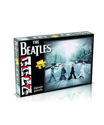 The Beatles Jigsaws - Christmas Abbey Road (1000 Piece Jigsaw Puzzle) $21.03 Puzzles