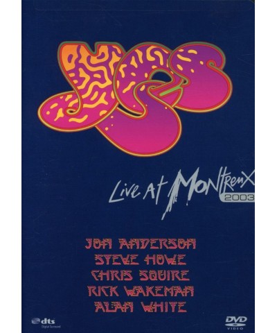 Yes LIVE AT MONTREUX 2003 DVD $4.02 Videos