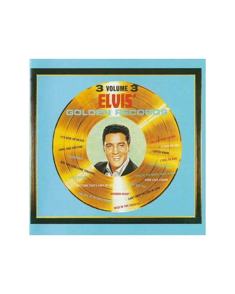 Elvis Presley GOLDEN RECORDS VOL.3 CD $5.33 CD