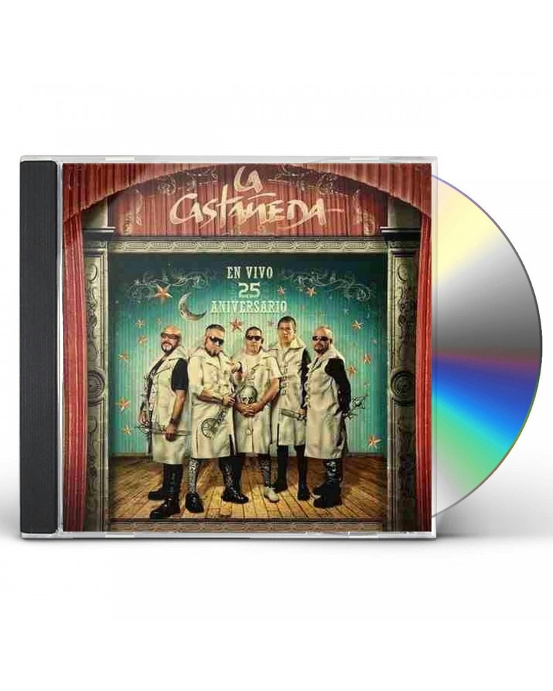 La Castañeda EN VIVO: 25 ANIVERSARIO CD $7.75 CD