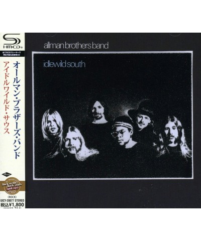 Allman Brothers Band IDLEWILD SOUNTH CD $8.88 CD