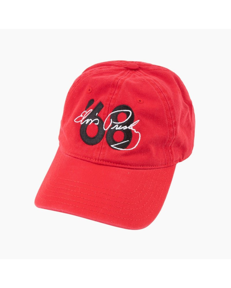 Elvis Presley ‘68 Comeback Special Red Baseball Cap $5.92 Hats