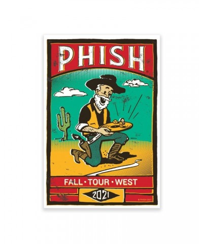 Phish Pop West Fall Tour Sticker $0.31 Accessories