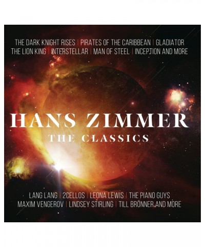 Hans Zimmer The Classics Vinyl Record $9.88 Vinyl