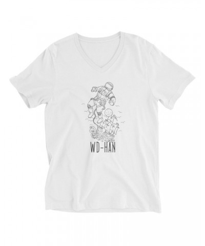 WD-HAN Spaceman' Unisex Tee - V-Neck $11.50 Shirts