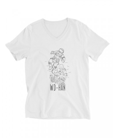 WD-HAN Spaceman' Unisex Tee - V-Neck $11.50 Shirts