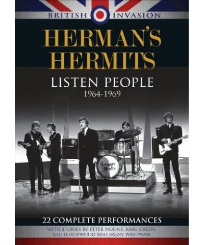 Herman's Hermits LISTEN PEOPLE (1964-1969) DVD $7.12 Videos