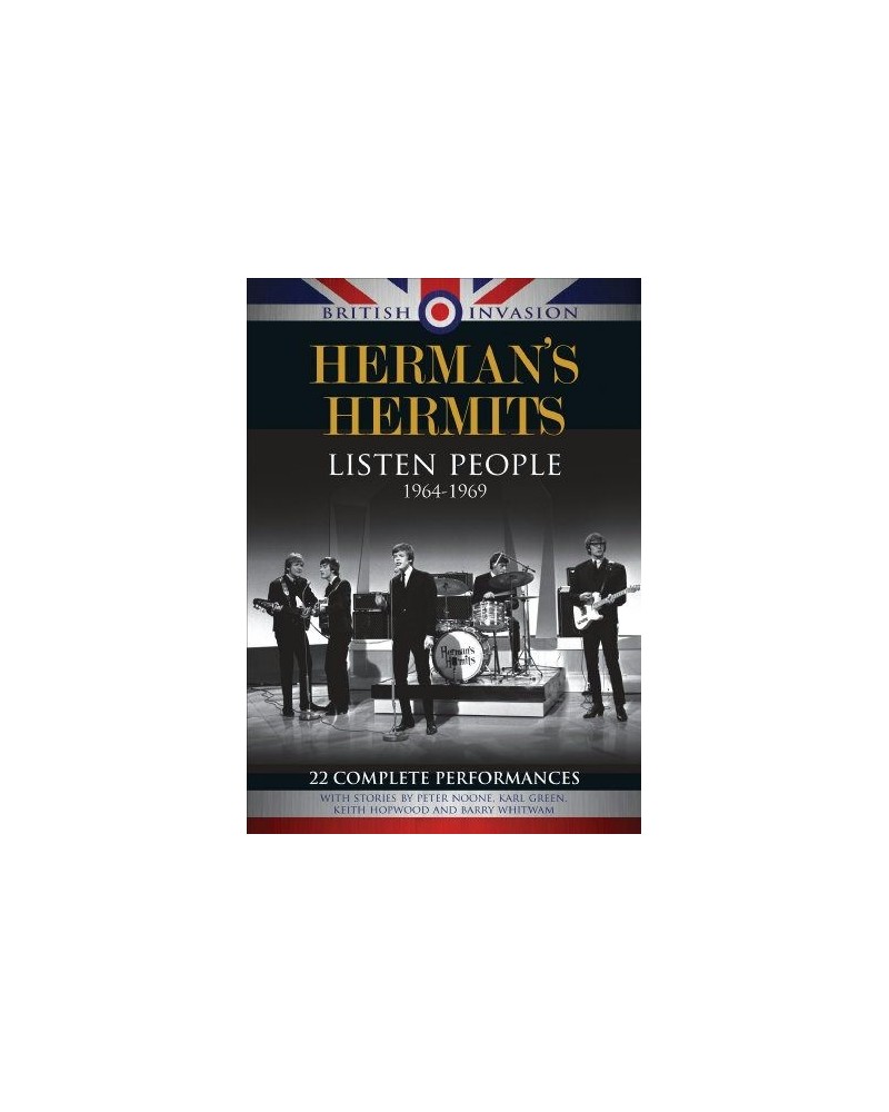 Herman's Hermits LISTEN PEOPLE (1964-1969) DVD $7.12 Videos