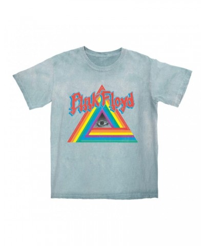 Pink Floyd T-shirt | Prism Eye Triangle Color Blast Shirt $13.78 Shirts