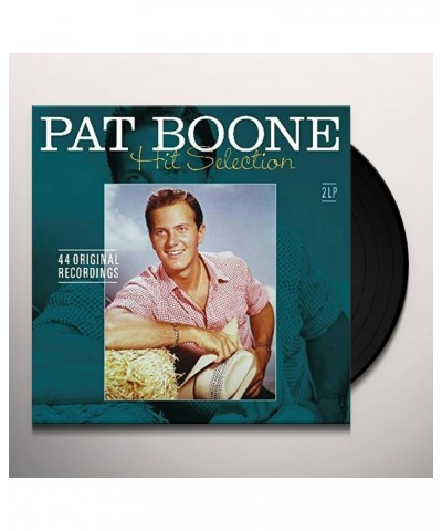 Pat Boone HIT SELECTION: 44 ORIGINAL RECORDINGS Vinyl Record $6.66 Vinyl