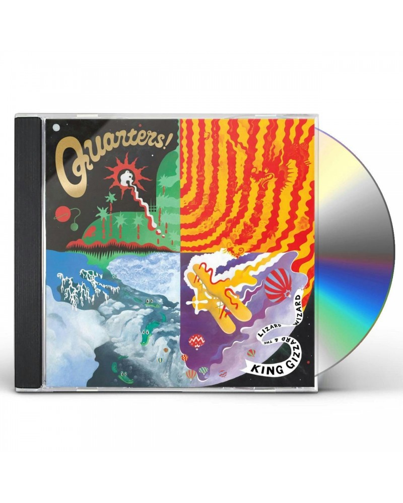 King Gizzard & The Lizard Wizard Quarters! CD $6.38 CD