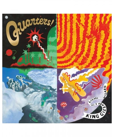 King Gizzard & The Lizard Wizard Quarters! CD $6.38 CD