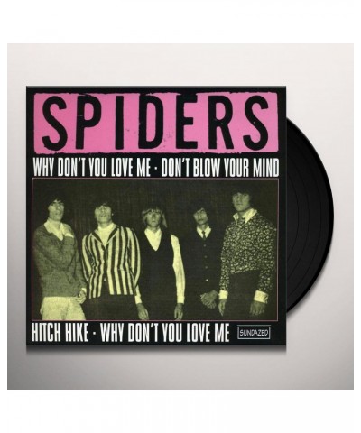 Spiders WHY DONT YOU LOVE ME Vinyl Record $3.96 Vinyl