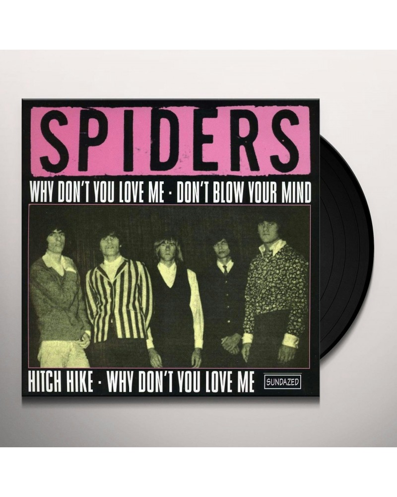 Spiders WHY DONT YOU LOVE ME Vinyl Record $3.96 Vinyl