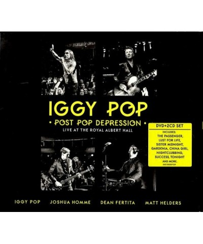 Iggy Pop POST POP DEPRESSION: LIVE AT THE ROYAL ALBERT HALL (DVD/2CD) CD $10.03 CD