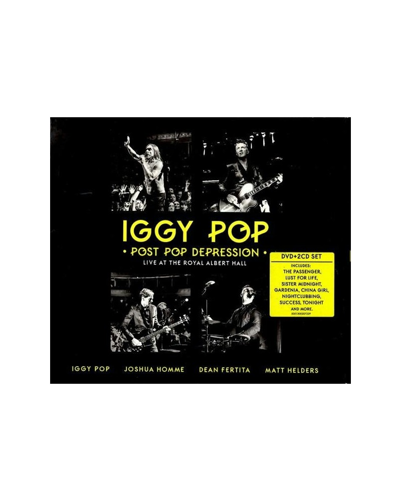 Iggy Pop POST POP DEPRESSION: LIVE AT THE ROYAL ALBERT HALL (DVD/2CD) CD $10.03 CD