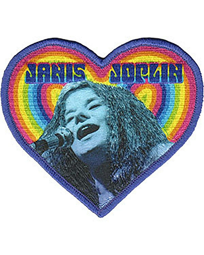 Janis Joplin Heart 3.5"x4" Patch $2.31 Accessories