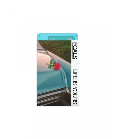 Foals LIFE IS YOURS Turquoise Cassette $8.45 Tapes