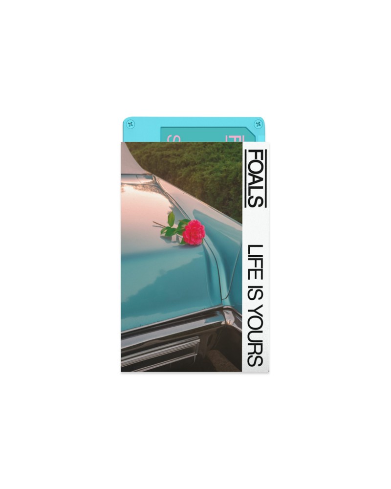 Foals LIFE IS YOURS Turquoise Cassette $8.45 Tapes