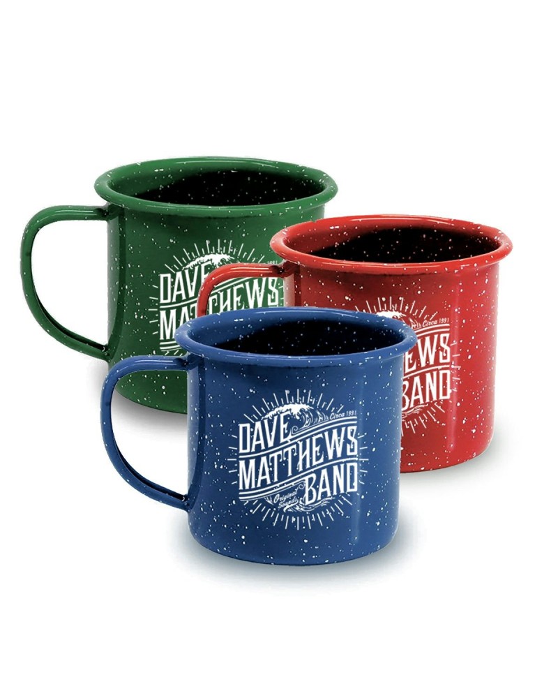 Dave Matthews Band Enamelware Wave Camp Mug $4.56 Drinkware