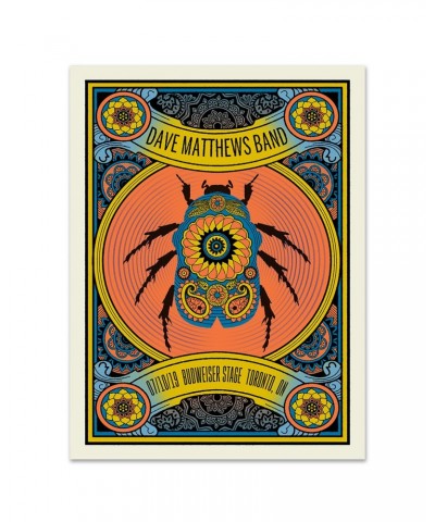 Dave Matthews Band Show Poster Toronto ON 7/10/2019 $28.20 Decor