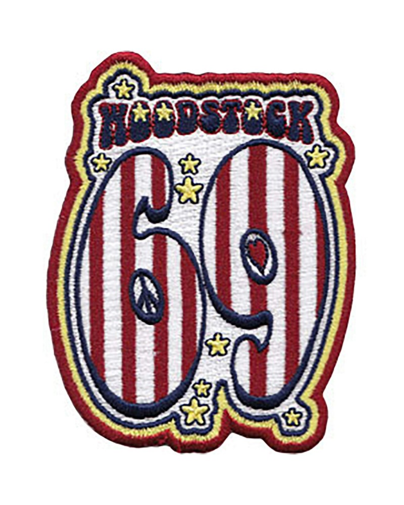 Woodstock 69 2.75"x3.5" Patch $2.52 Accessories