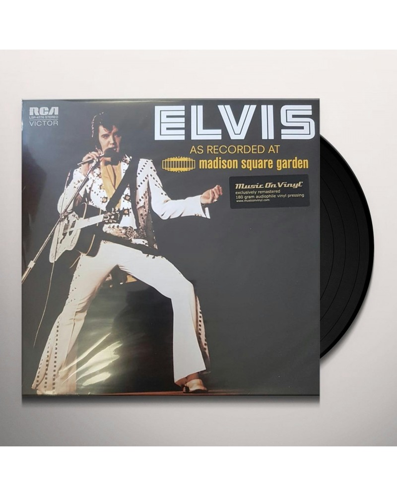 Elvis Presley AS RECORDED AT MADISON SQUARE GARDEN (180G) Vinyl Record $17.20 Vinyl