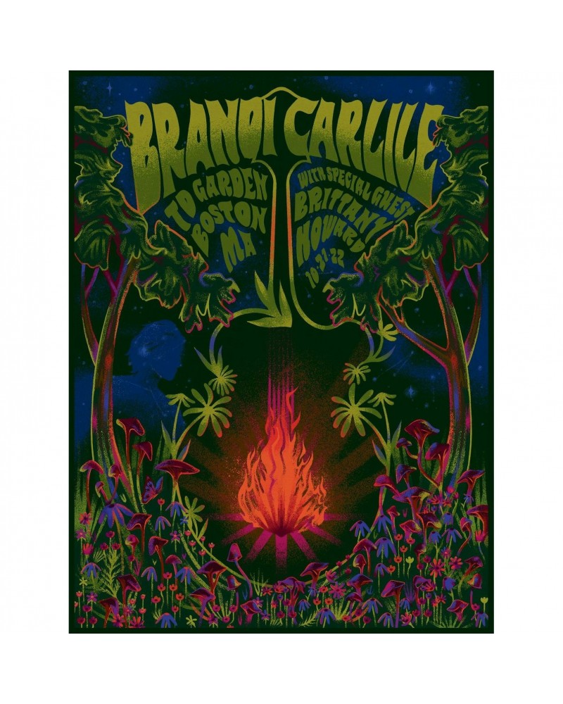 Brandi Carlile Boston Show Poster $11.25 Decor