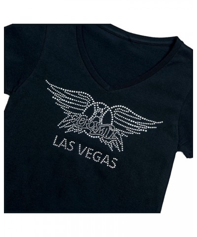 Aerosmith Vegas Bling V-Neck (Womens) $19.20 Shirts