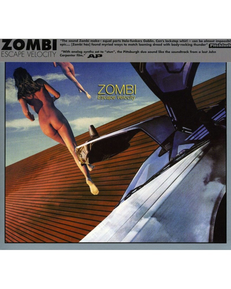 Zombi ESCAPE VELOCITY CD $3.52 CD