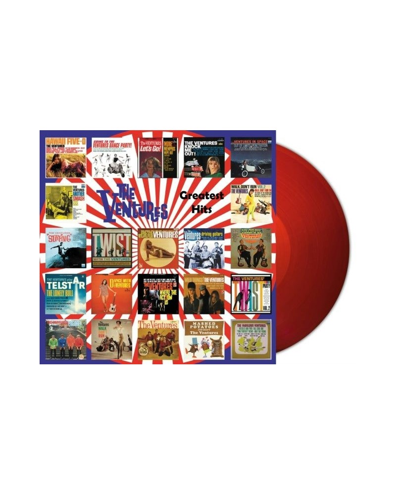 Ventures LP - Greatest Hits (Red Vinyl) $22.58 Vinyl