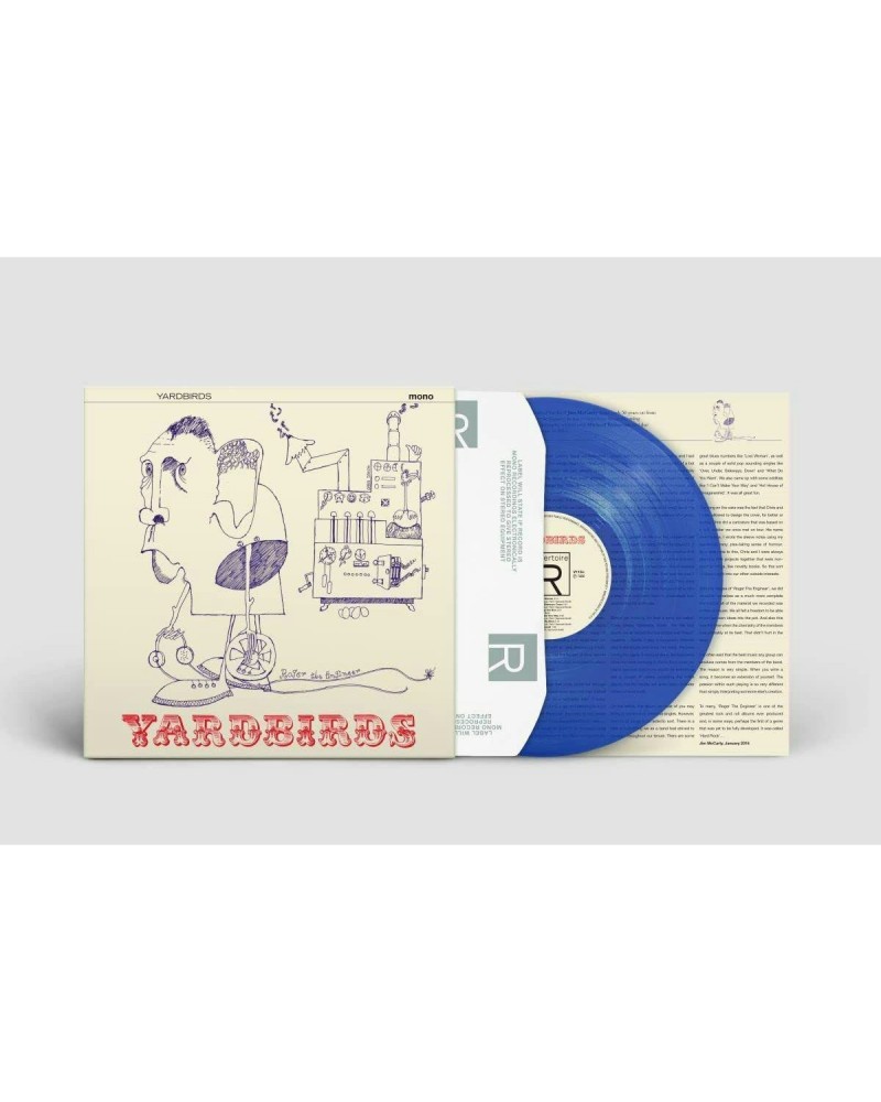 The Yardbirds Roger The Engineer: Mono Mix (Transparent Blue) Vinyl Record $17.25 Vinyl