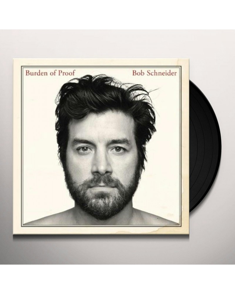 Bob Schneider Burden of Proof Vinyl Record $4.80 Vinyl